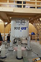 Vue du spectromètre RMN 900MHz